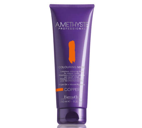 AMETHYSTE COLOURING MASK Оттеночная маска Медь 250 ml