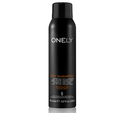 ONELY THE DRY SHAMPOO Сухой шампунь 10 в 1 для всех типов волос 150 ml