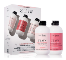 OMNIPLEX BLOSSOM GLOW Восстанавливающий набор с растительным кератином 250 ml + 250 ml