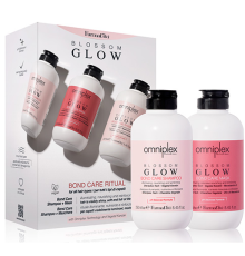OMNIPLEX BLOSSOM GLOW Восстанавливающий набор с растительным кератином 250 ml + 250 ml