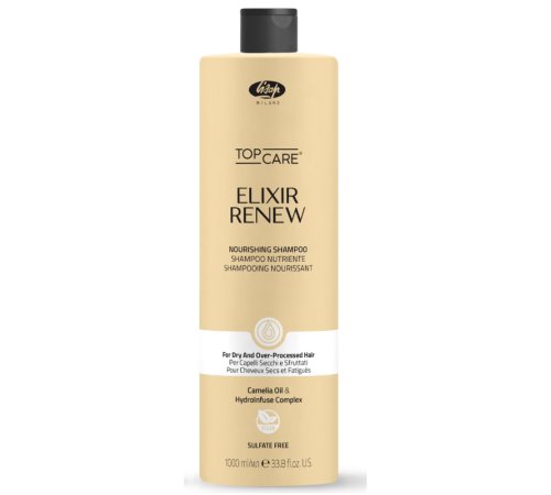 ELIXIR RENEW Шампунь для сухих и поврежденных волос 1000 ml