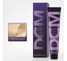 DCM Hair Color Cream HOP Complex 11.7 Перманентный краситель для волос с низким содержанием аммиака 100 ml