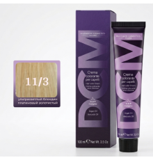 DCM Hair Color Cream HOP Complex 11.3 Перманентный краситель для волос с низким содержанием аммиака 100 ml