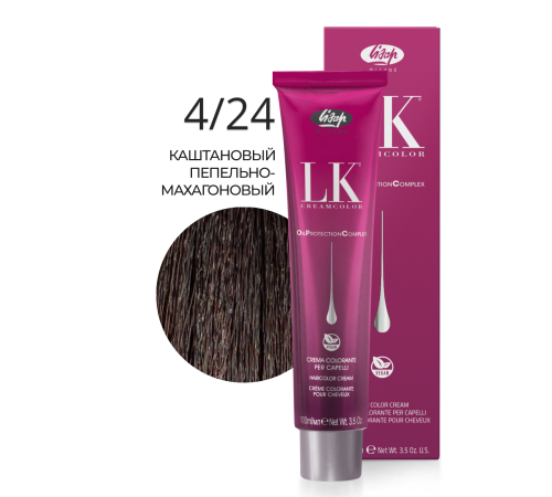 LK OPC 4.24 Краситель для волос с низким содержанием аммиака 100 ml