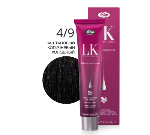 LK OPC 4.9 Краситель для волос с низким содержанием аммиака 100 ml