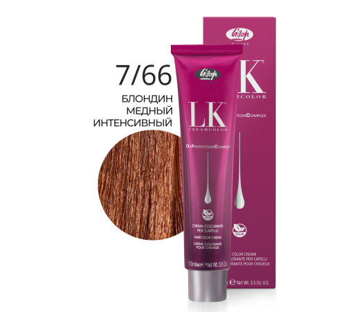 LK OPC 7.66 Краситель для волос с низким содержанием аммиака 100 ml