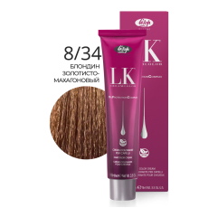 LK OPC 8.34 Краситель для волос с низким содержанием аммиака 100 ml