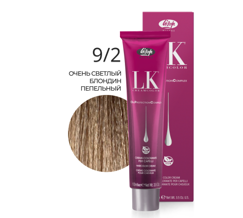 LK OPC 9.2 Краситель для волос с низким содержанием аммиака 100 ml