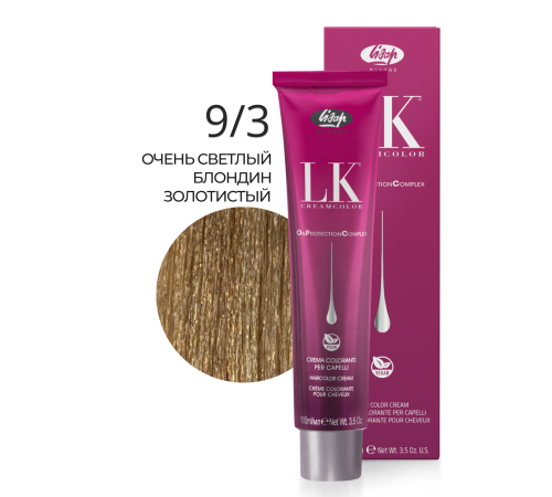 LK OPC 9.3 Краситель для волос с низким содержанием аммиака 100 ml