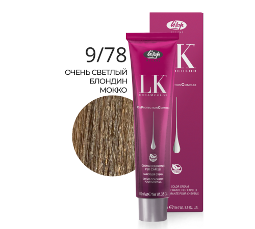 LK OPC 9.78 Краситель для волос с низким содержанием аммиака 100 ml