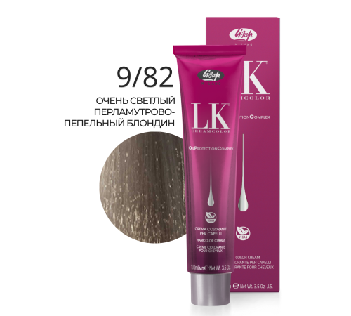 LK OPC 9.82 Краситель для волос с низким содержанием аммиака 100 ml