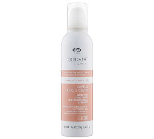 CURLY CARE Разглаживающий мусс для вьющихся волос 250 ml