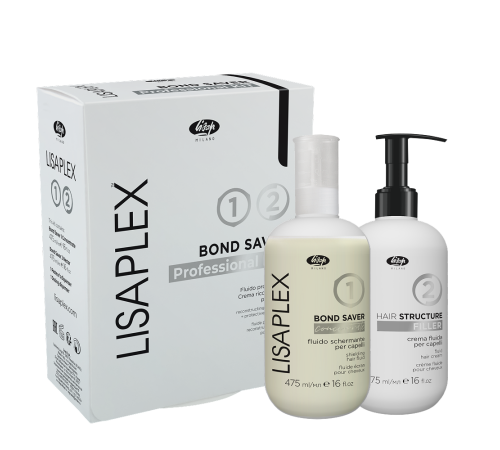 LISAPLEX BOND SAVER Набор: защитный флюид 1 + филлер 2 