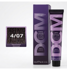 DCM Hair Color Cream HOP Complex 4.07 Перманентный краситель для волос с низким содержанием аммиака 100 ml
