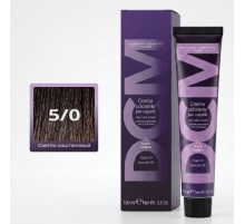DCM Hair Color Cream HOP Complex 5.0 Перманентный краситель для волос с низким содержанием аммиака 100 ml