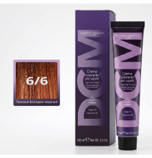 DCM Hair Color Cream HOP Complex 6.6 Перманентный краситель для волос с низким содержанием аммиака 100 ml