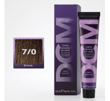 DCM Hair Color Cream HOP Complex 7.0 Перманентный краситель для волос с низким содержанием аммиака 100 ml
