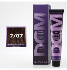 DCM Hair Color Cream HOP Complex 7.07 Перманентный краситель для волос с низким содержанием аммиака 100 ml