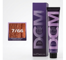 DCM Hair Color Cream HOP Complex 7.66 Перманентный краситель для волос с низким содержанием аммиака 100 ml