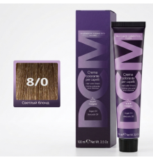 DCM Hair Color Cream HOP Complex 8.0 Перманентный краситель для волос с низким содержанием аммиака 100 ml