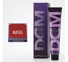 DCM Hair Color Cream HOP Complex 8.55 Перманентный краситель для волос с низким содержанием аммиака 100 ml