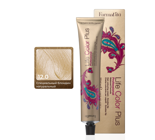 LIFE COLOR PLUS 12.0 Стойкая крем-краска для волос 100 ml