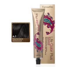 LIFE COLOR PLUS 4.1 Стойкая крем-краска для волос 100 ml