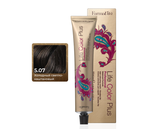 LIFE COLOR PLUS 5.07 Стойкая крем-краска для волос 100 ml