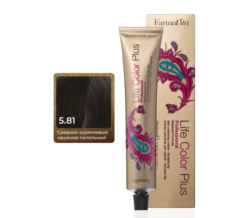 LIFE COLOR PLUS 5.81 Стойкая крем-краска для волос 100 ml