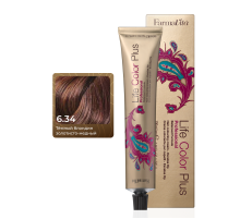 LIFE COLOR PLUS 6.34 Стойкая крем-краска для волос 100 ml