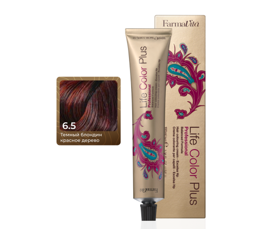 LIFE COLOR PLUS 6.5 Стойкая крем-краска для волос 100 ml