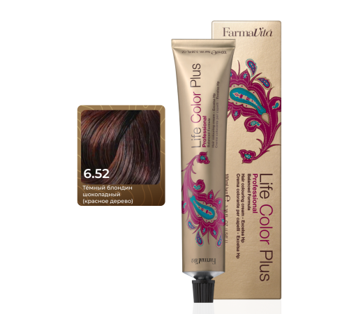 LIFE COLOR PLUS 6.52 Стойкая крем-краска для волос 100 ml