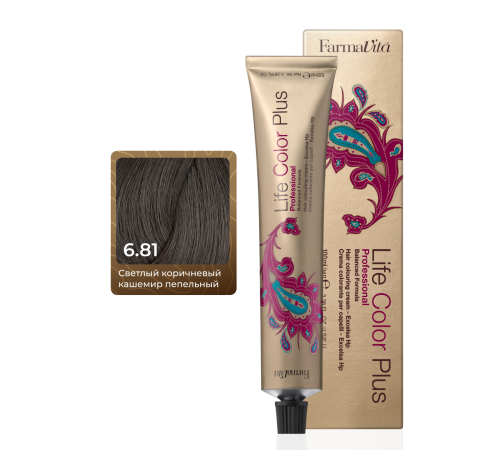 LIFE COLOR PLUS 6.81 Стойкая крем-краска для волос 100 ml