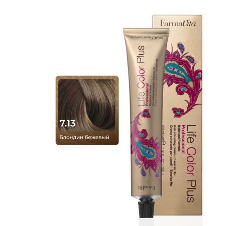 LIFE COLOR PLUS 7.13 Стойкая крем-краска для волос 100 ml