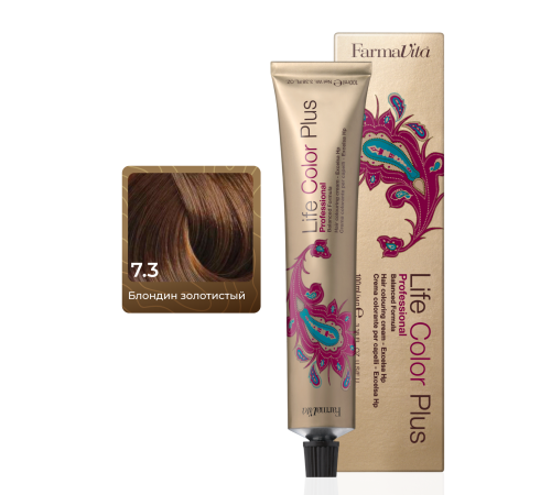 LIFE COLOR PLUS 7.3 Стойкая крем-краска для волос 100 ml