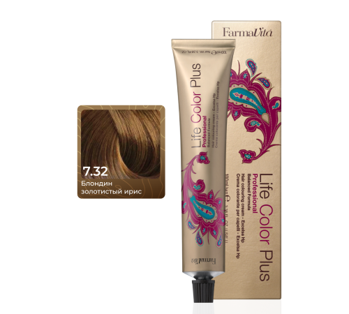 LIFE COLOR PLUS 7.32 Стойкая крем-краска для волос 100 ml