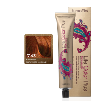 LIFE COLOR PLUS 7.43 Стойкая крем-краска для волос 100 ml
