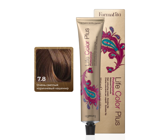 LIFE COLOR PLUS 7.8 Стойкая крем-краска для волос 100 ml
