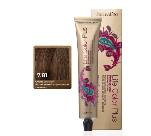LIFE COLOR PLUS 7.81 Стойкая крем-краска для волос 100 ml