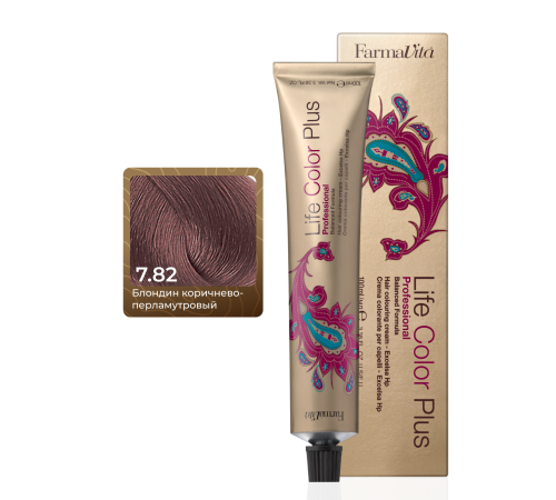 LIFE COLOR PLUS 7.82 Стойкая крем-краска для волос 100 ml