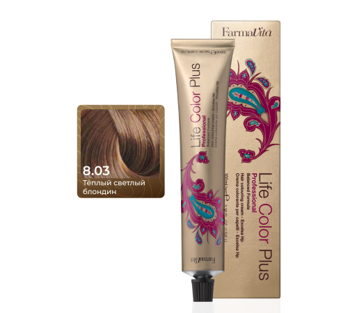 LIFE COLOR PLUS 8.03 Стойкая крем-краска для волос 100 ml