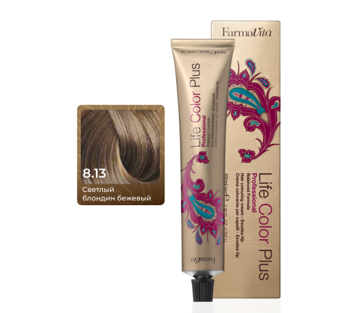 LIFE COLOR PLUS 8.13 Стойкая крем-краска для волос 100 ml