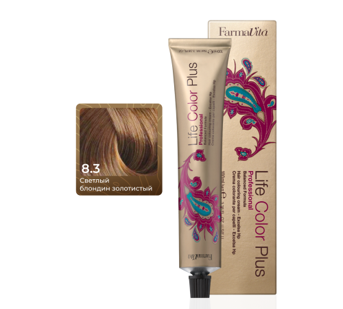 LIFE COLOR PLUS 8.3 Стойкая крем-краска для волос 100 ml