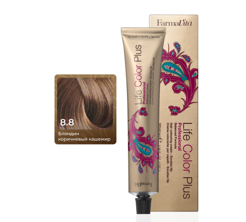 LIFE COLOR PLUS 8.8 Стойкая крем-краска для волос 100 ml