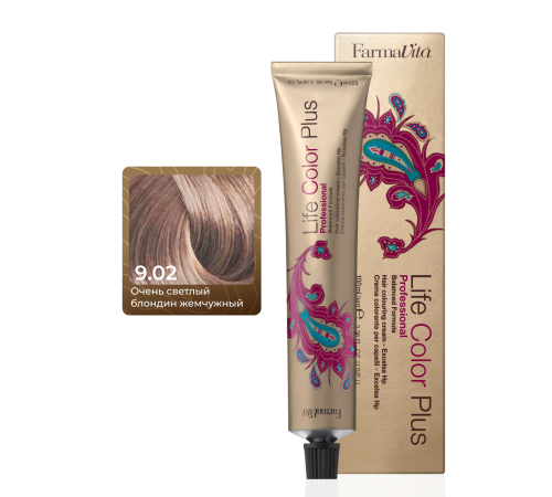 LIFE COLOR PLUS 9.02 Стойкая крем-краска для волос 100 ml