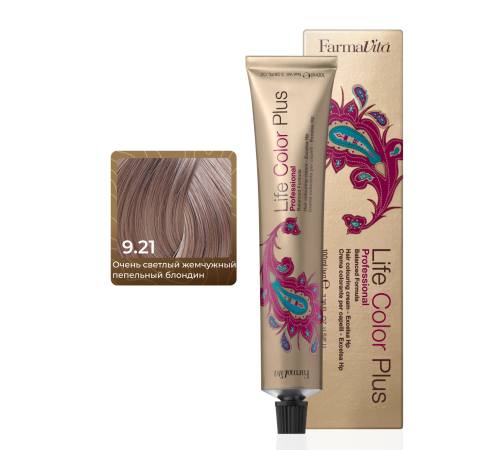 LIFE COLOR PLUS 9.21 Стойкая крем-краска для волос 100 ml