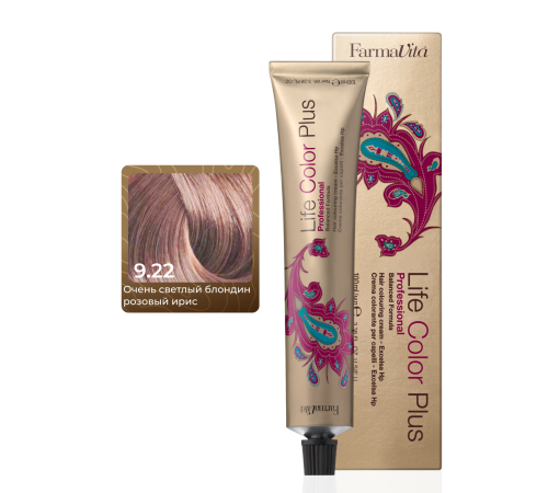 LIFE COLOR PLUS 9.22 Стойкая крем-краска для волос 100 ml