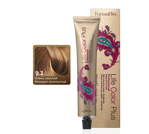 LIFE COLOR PLUS 9.3 Стойкая крем-краска для волос 100 ml