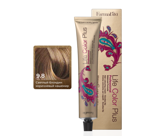 LIFE COLOR PLUS 9.8 Стойкая крем-краска для волос 100 ml