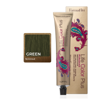 LIFE COLOR PLUS GREEN Стойкая крем-краска для волос 100 ml